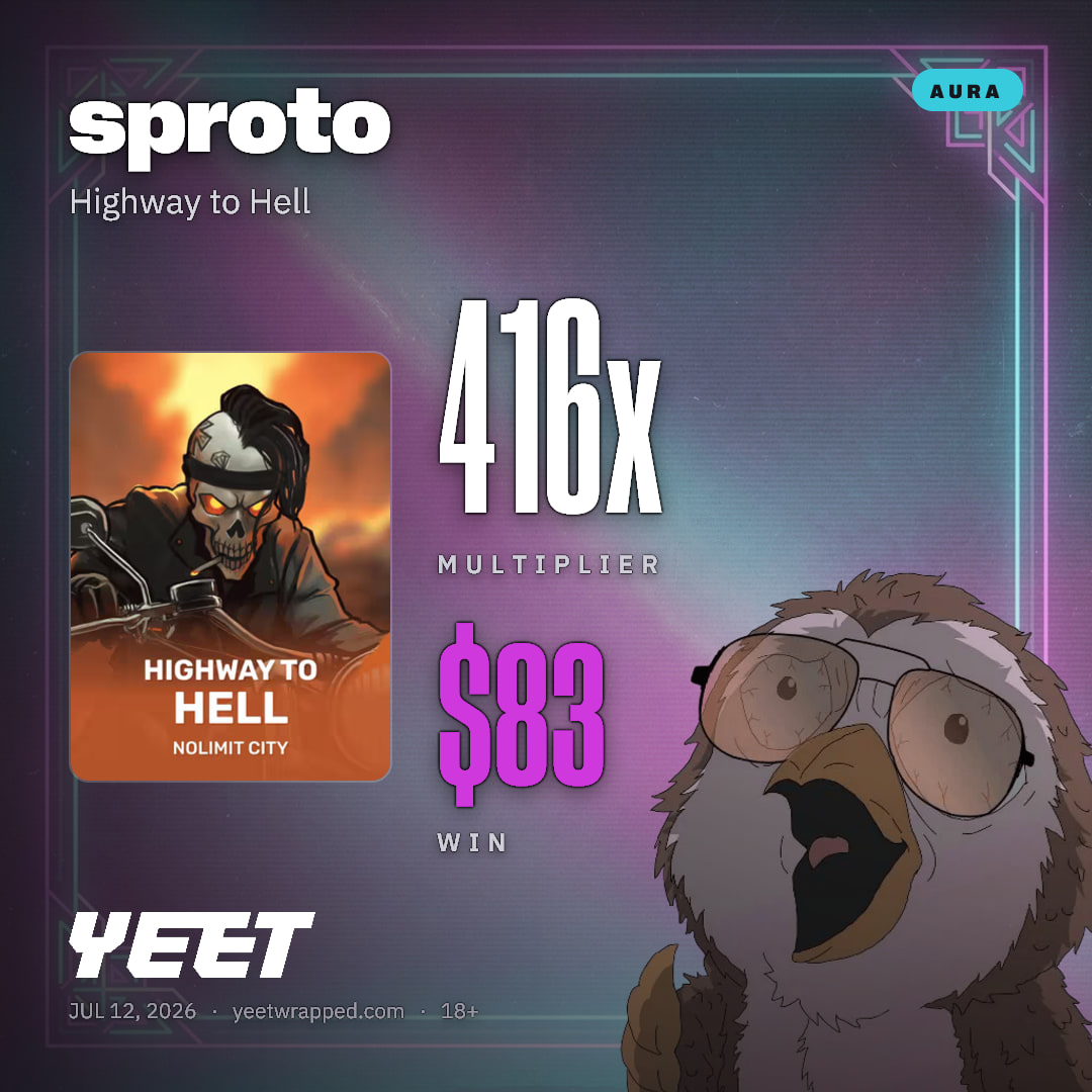 sproto hit 415.9x on Highway to Hell