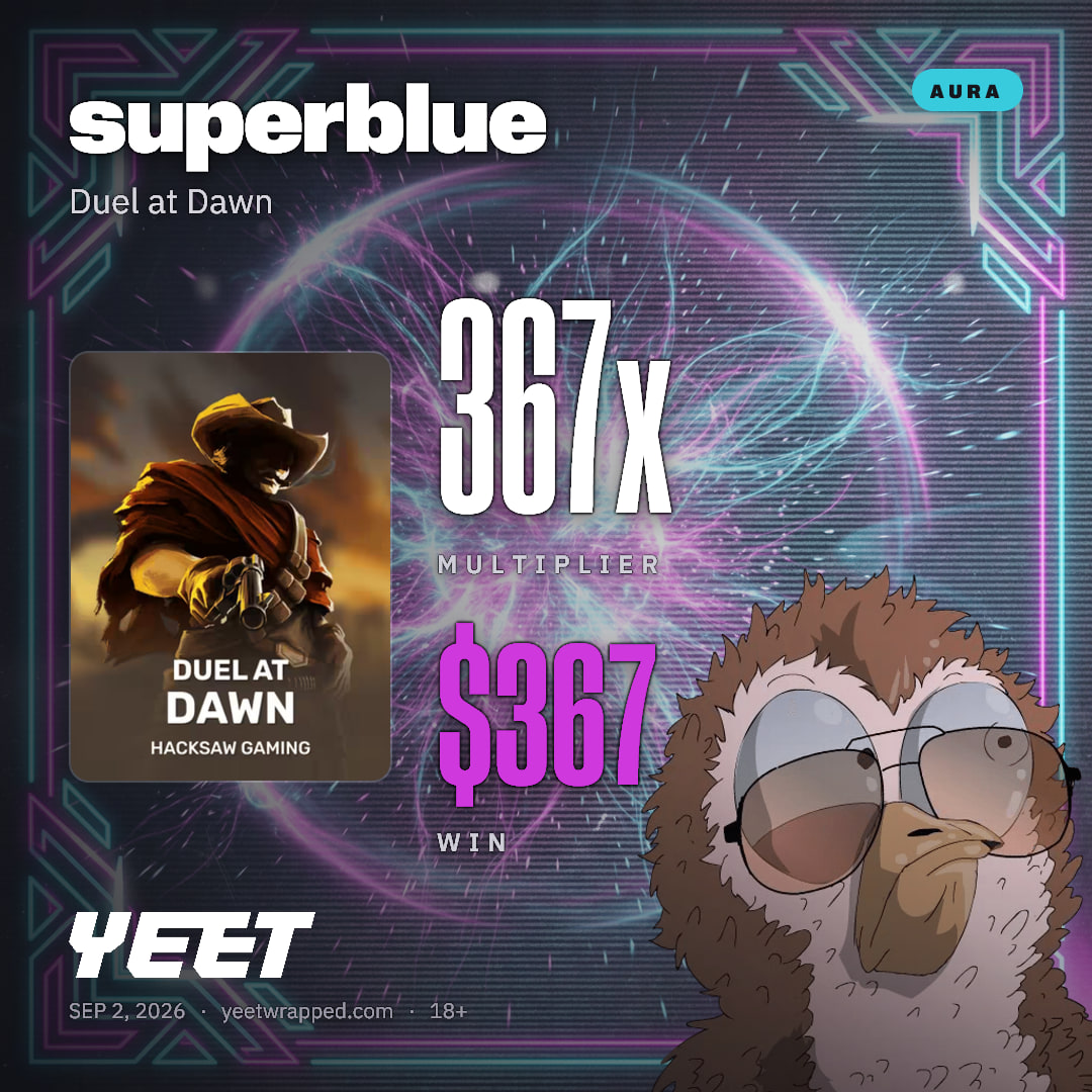 superblue hit 367.1x on Duel at Dawn