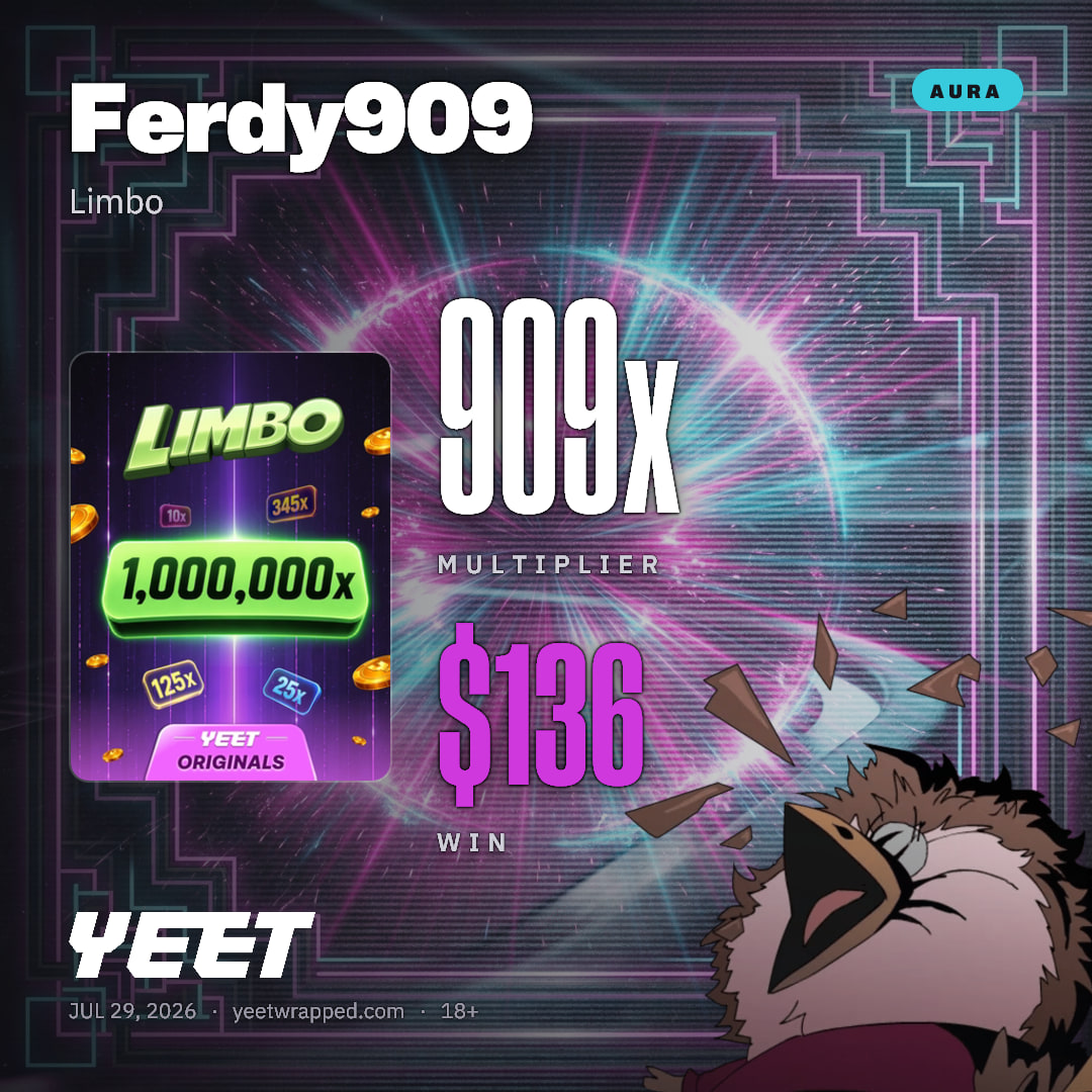 Ferdy909 hit 909x on Limbo