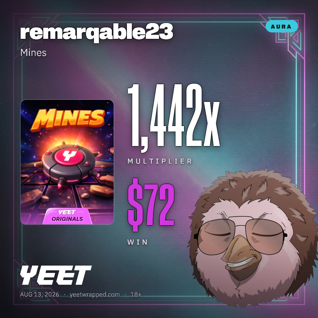 remarqable23 hit 1,442x on Mines