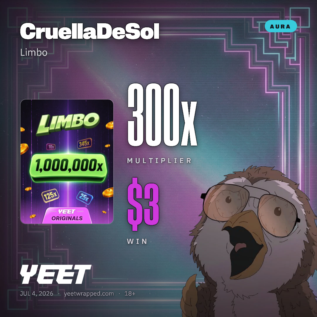 CruellaDeSol hit 300x on Limbo