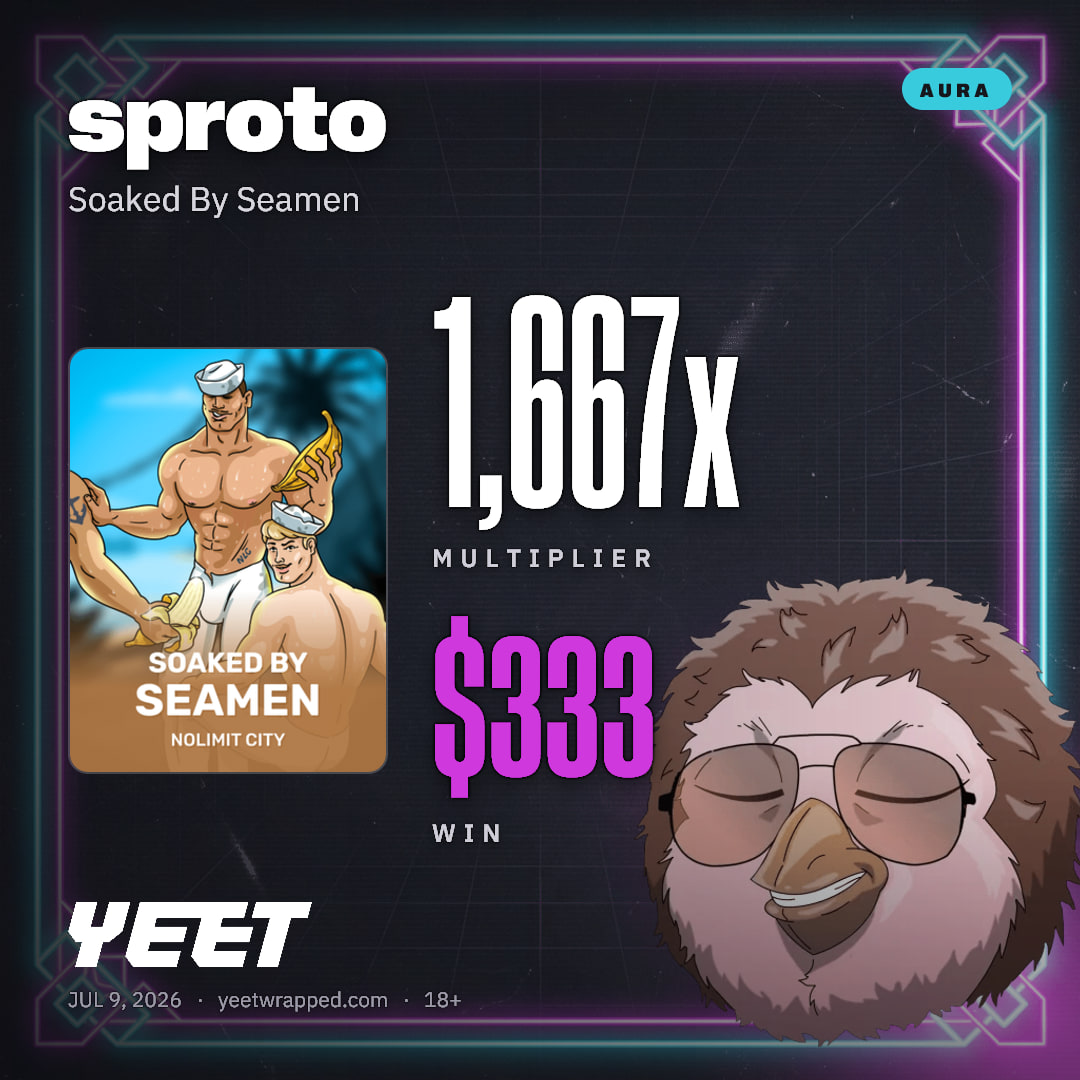 sproto hit 1,667x on Soaked By Seamen