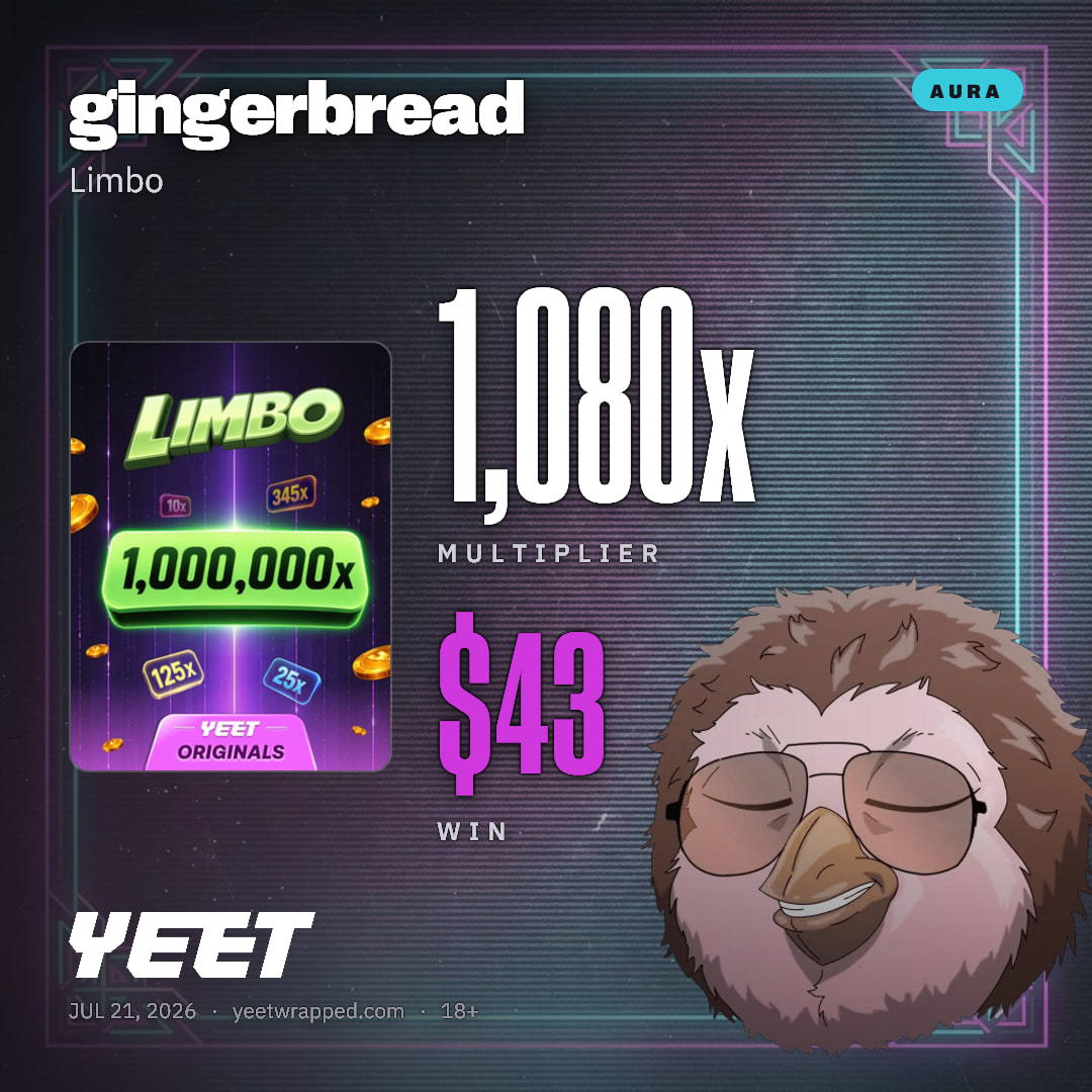 gingerbread hit 1,080x on Limbo
