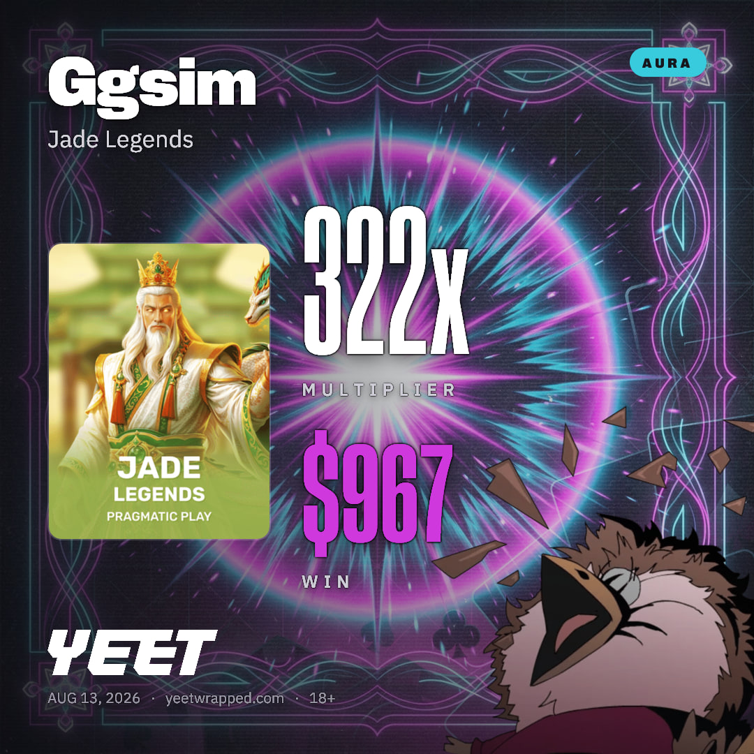 Ggsim hit 322.5x on Jade Legends