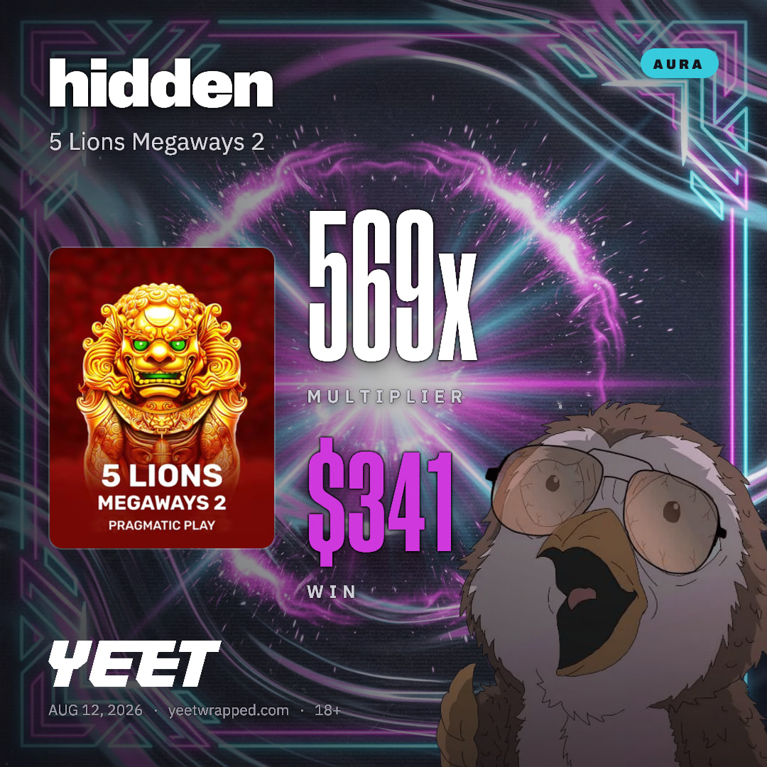 hidden hit 568.8x on 5 Lions Megaways 2