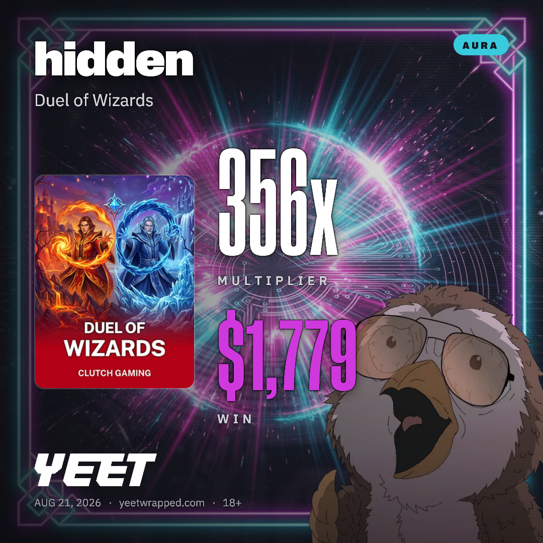 hidden hit 355.7x on Duel of Wizards