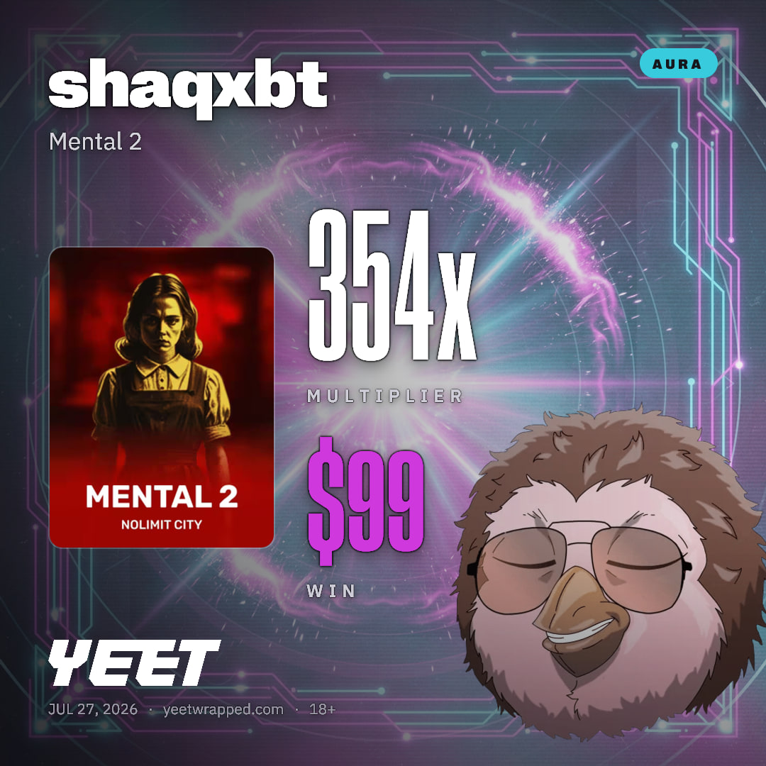 shaqxbt hit 354.4x on Mental 2