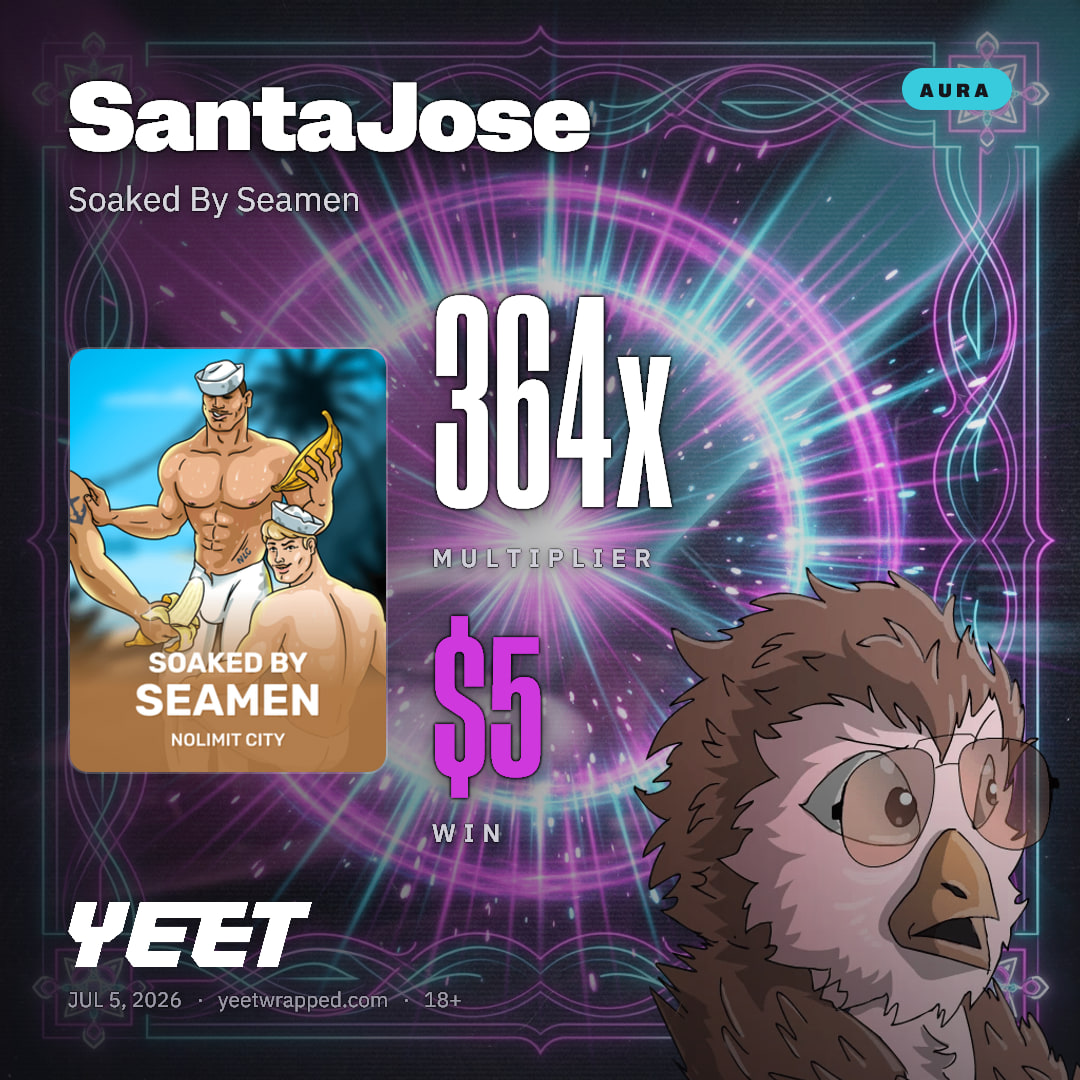 SantaJose hit 364.3x on Soaked By Seamen