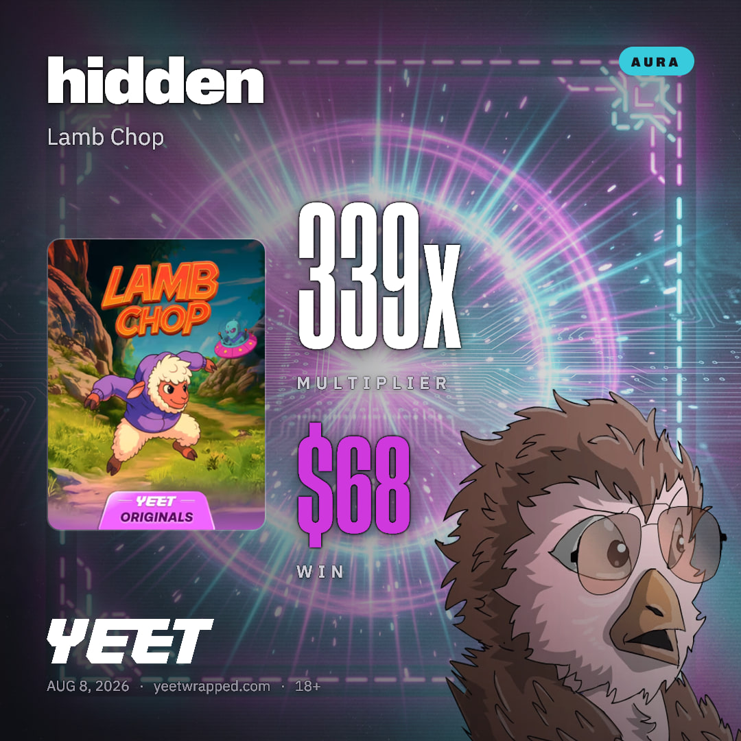 hidden hit 338.7x on Lamb Chop