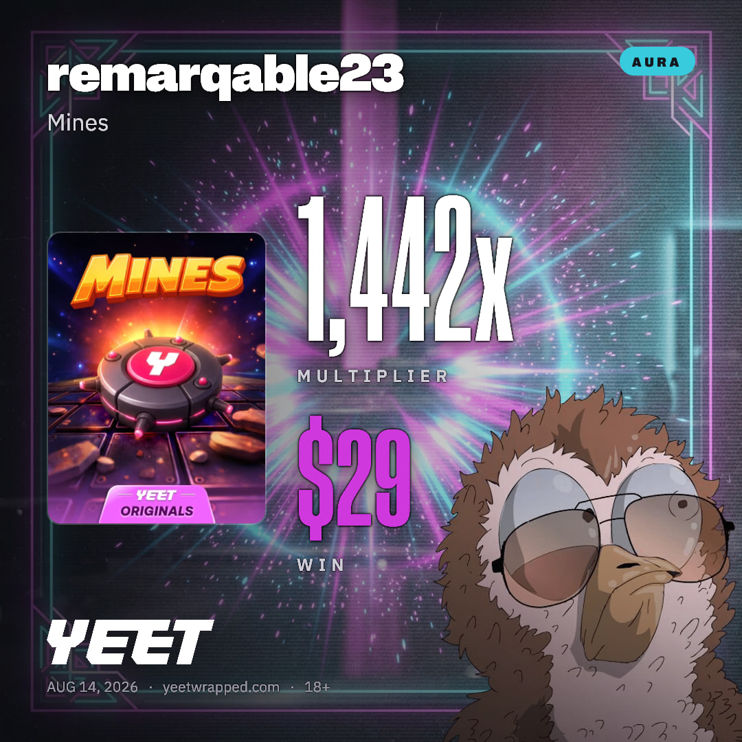 remarqable23 hit 1,442x on Mines