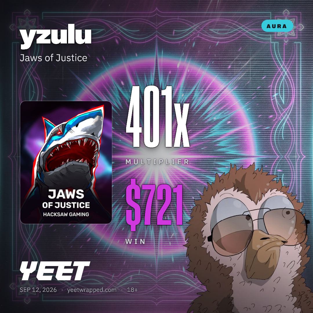 yzulu hit 400.6x on Jaws of Justice