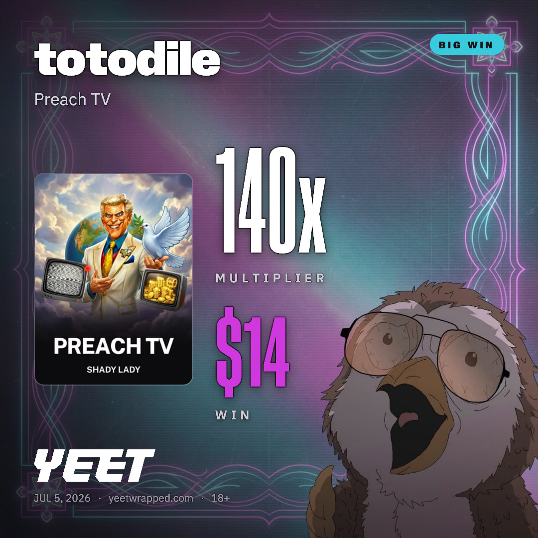 totodile hit 139.7x on Preach TV