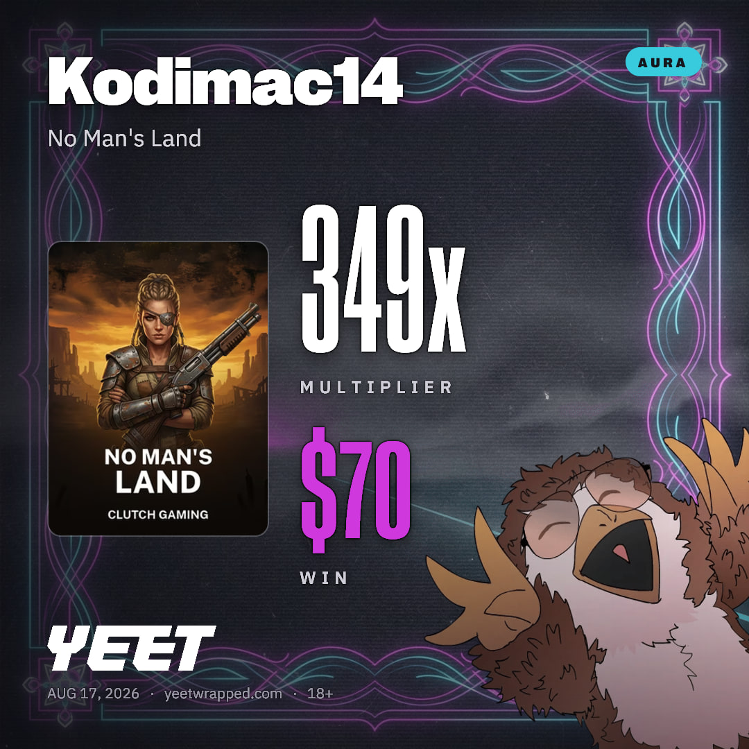 Kodimac14 hit 349x on No Man's Land