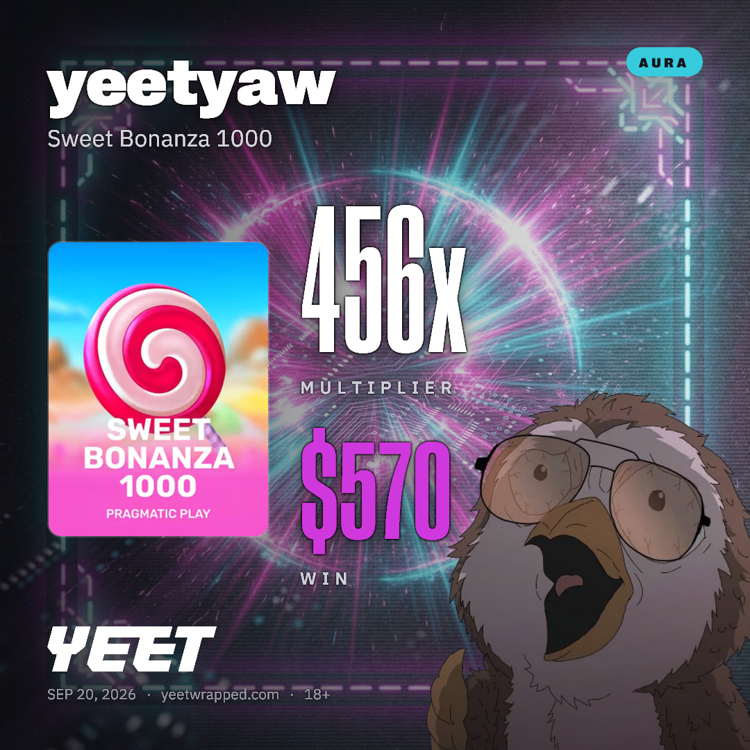 yeetyaw hit 455.7x on Sweet Bonanza 1000