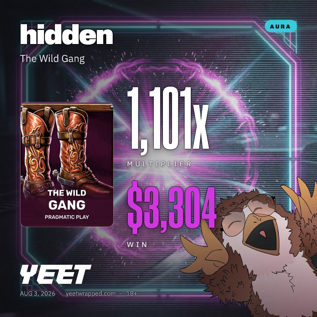 hidden hit 1,101x on The Wild Gang