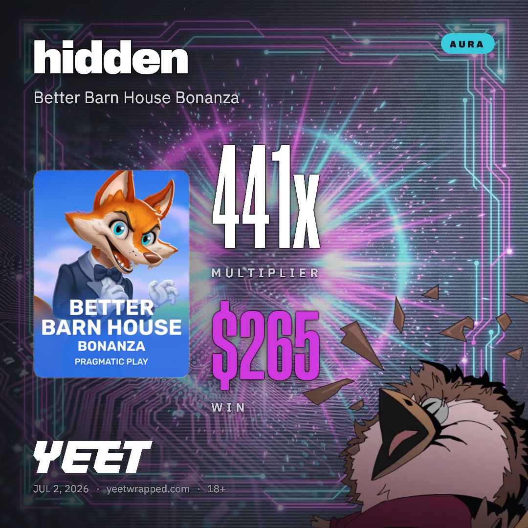 hidden hit 441.1x on Better Barn House Bonanza