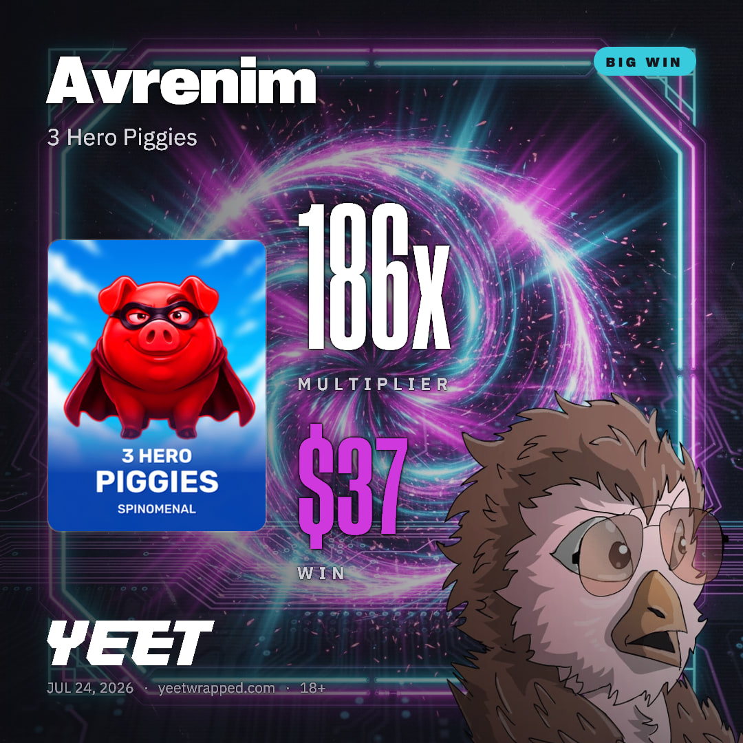Avrenim hit 186x on 3 Hero Piggies