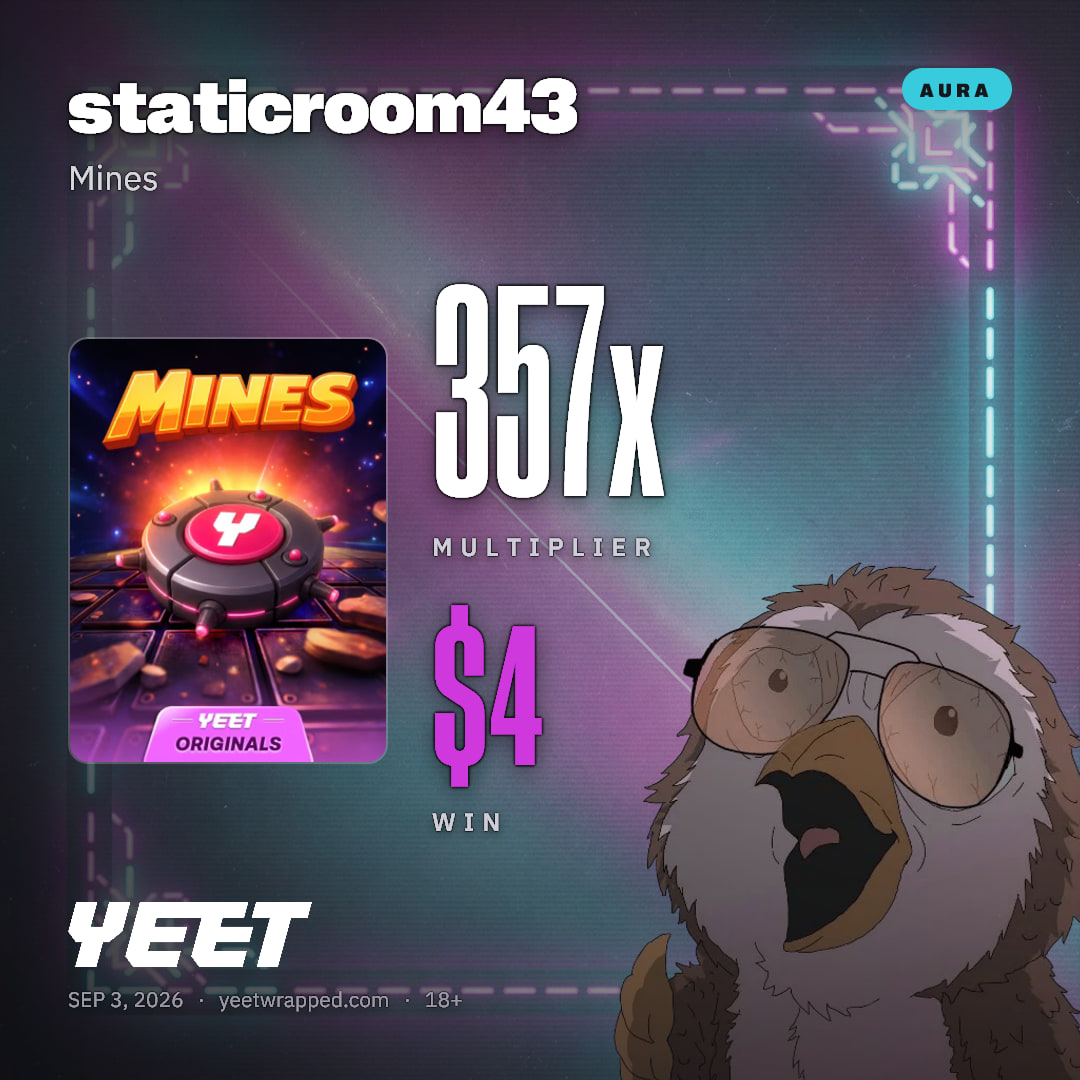 staticroom43 hit 356.6x on Mines
