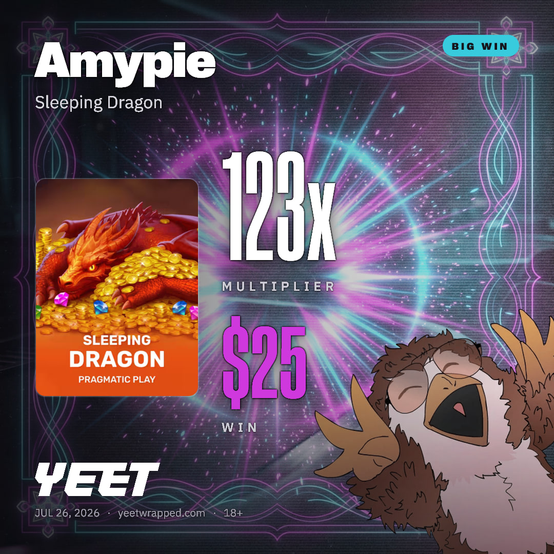 Amypie hit 122.8x on Sleeping Dragon