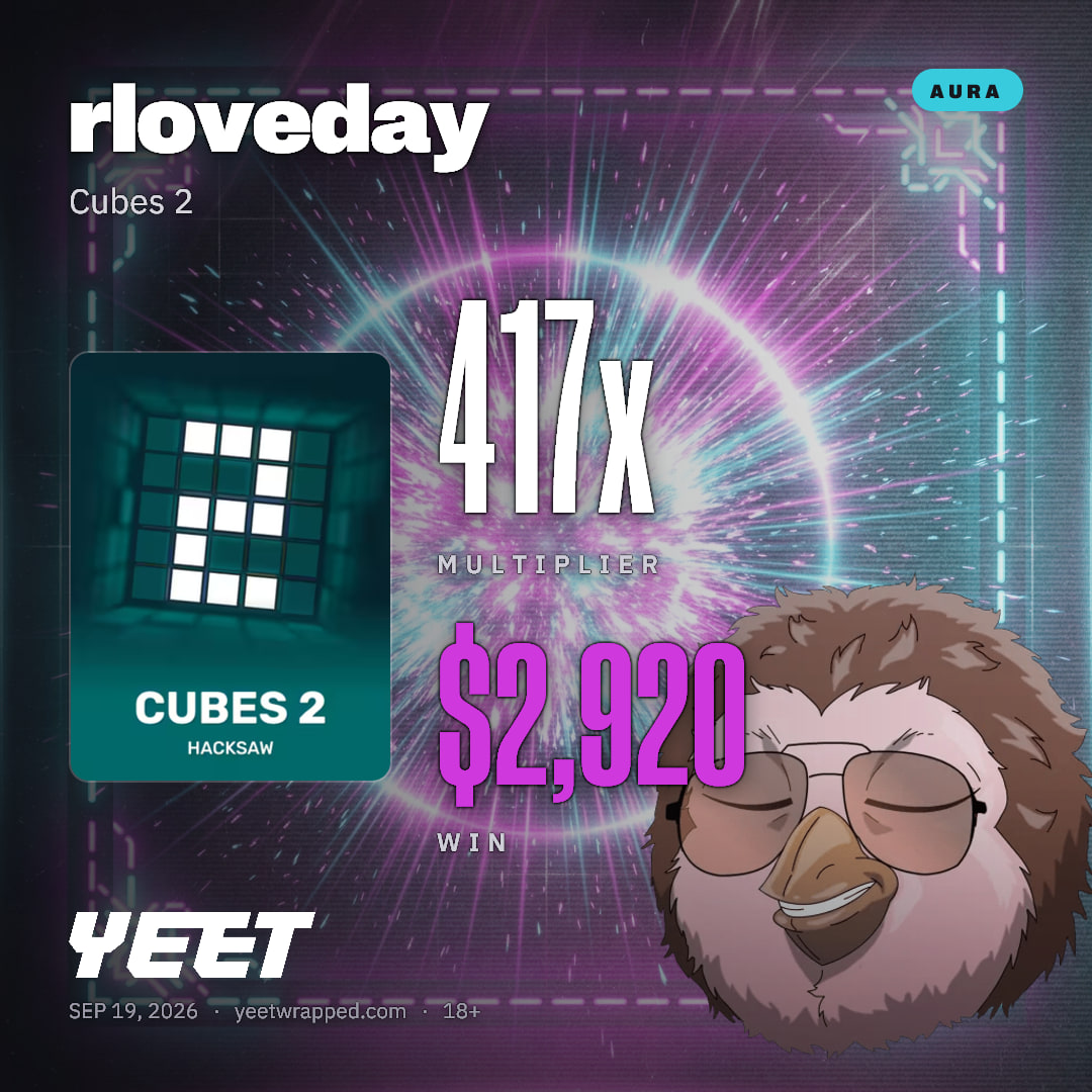 rloveday hit 417.2x on Cubes 2