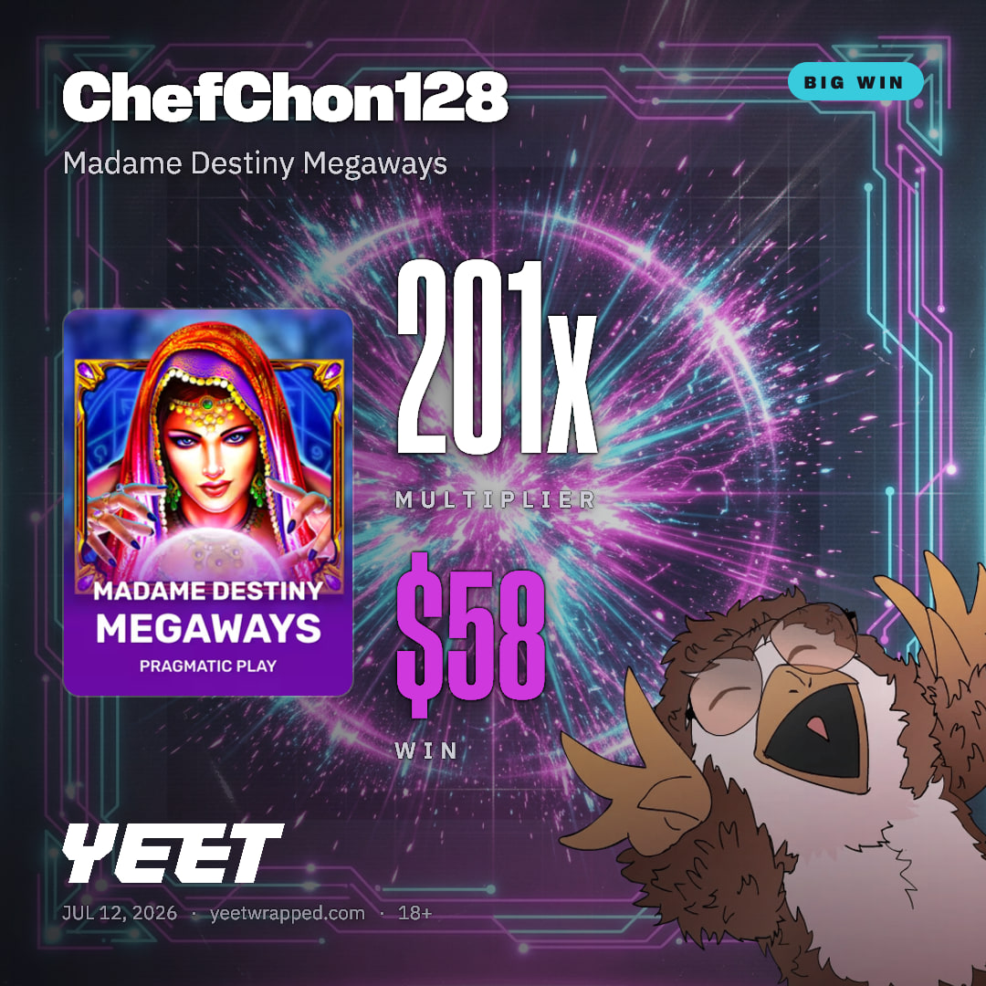 ChefChon128 hit 201x on Madame Destiny Megaways