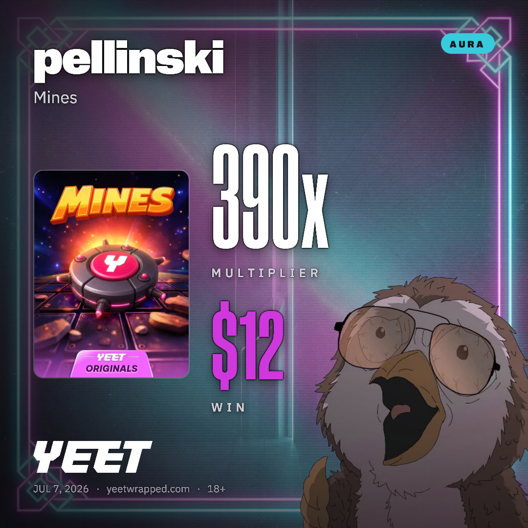 pellinski hit 389.7x on Mines