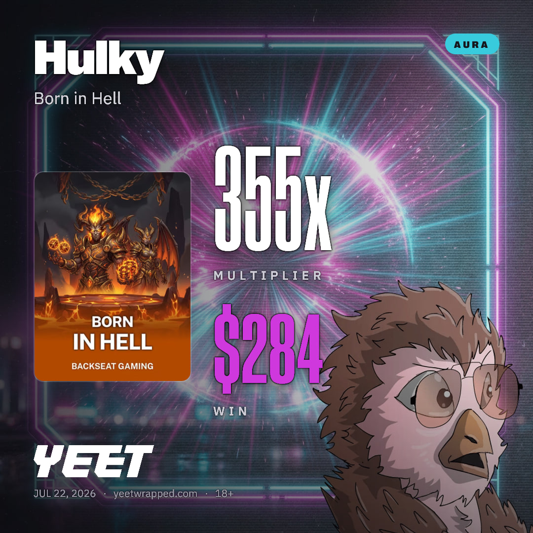 Hulky hit 354.8x on Born in Hell