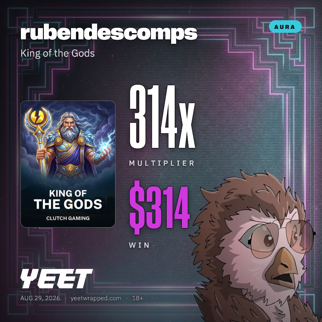 rubendescomps hit 314.4x on King of the Gods