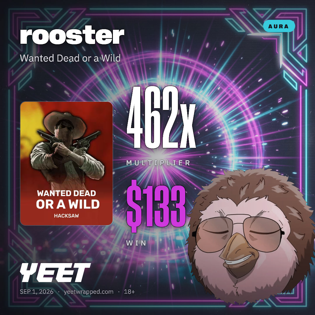 rooster hit 462x on Wanted Dead or a Wild