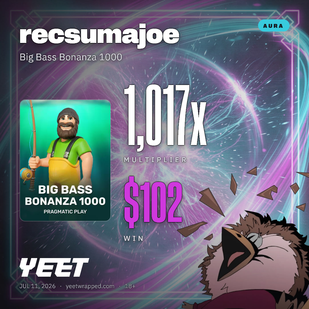 recsumajoe hit 1,017x on Big Bass Bonanza 1000