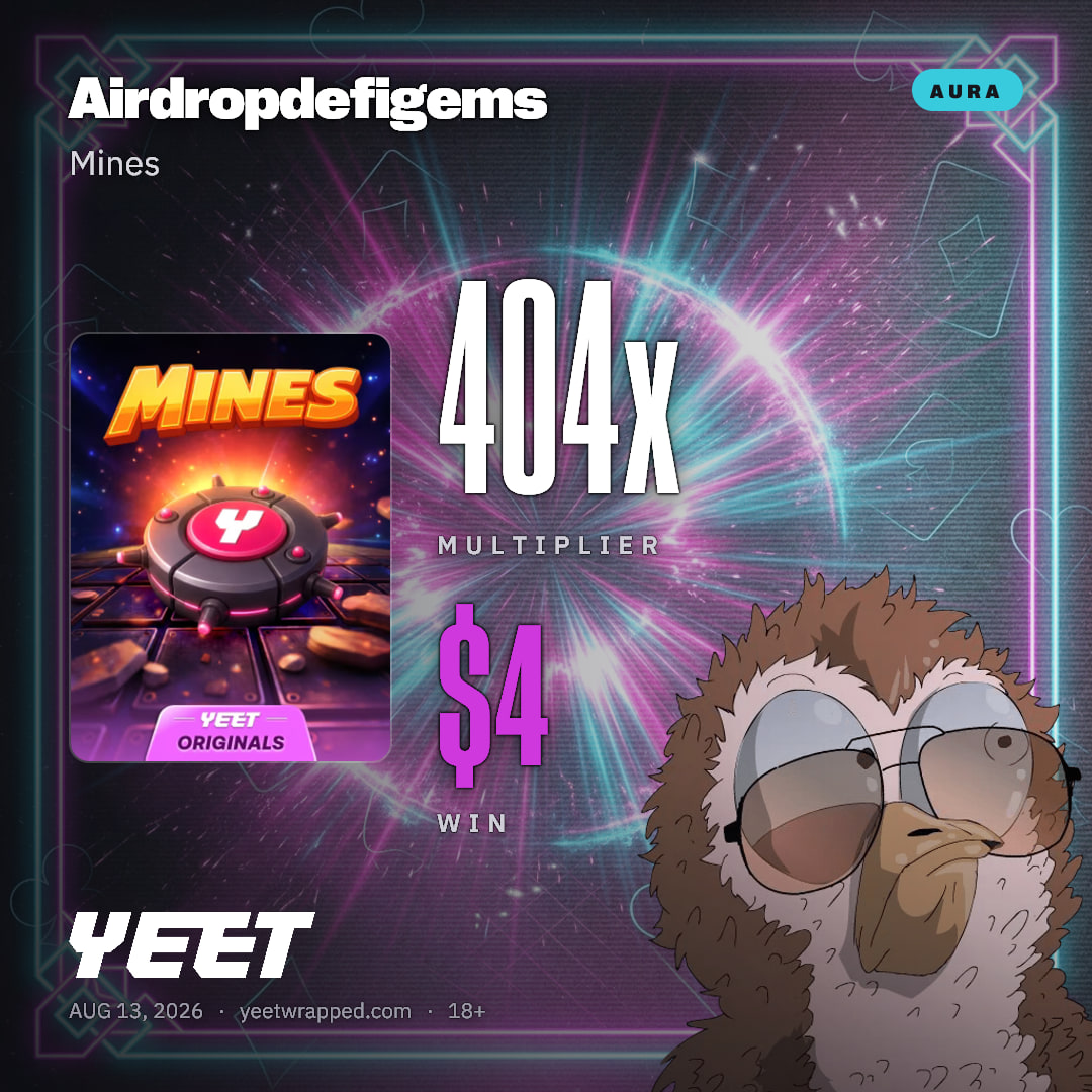 Airdropdefigems hit 404.1x on Mines