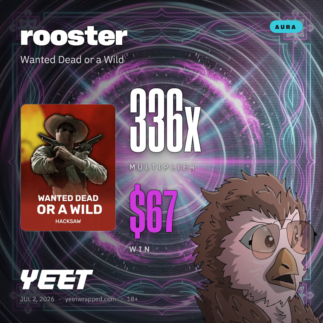 rooster hit 336x on Wanted Dead or a Wild