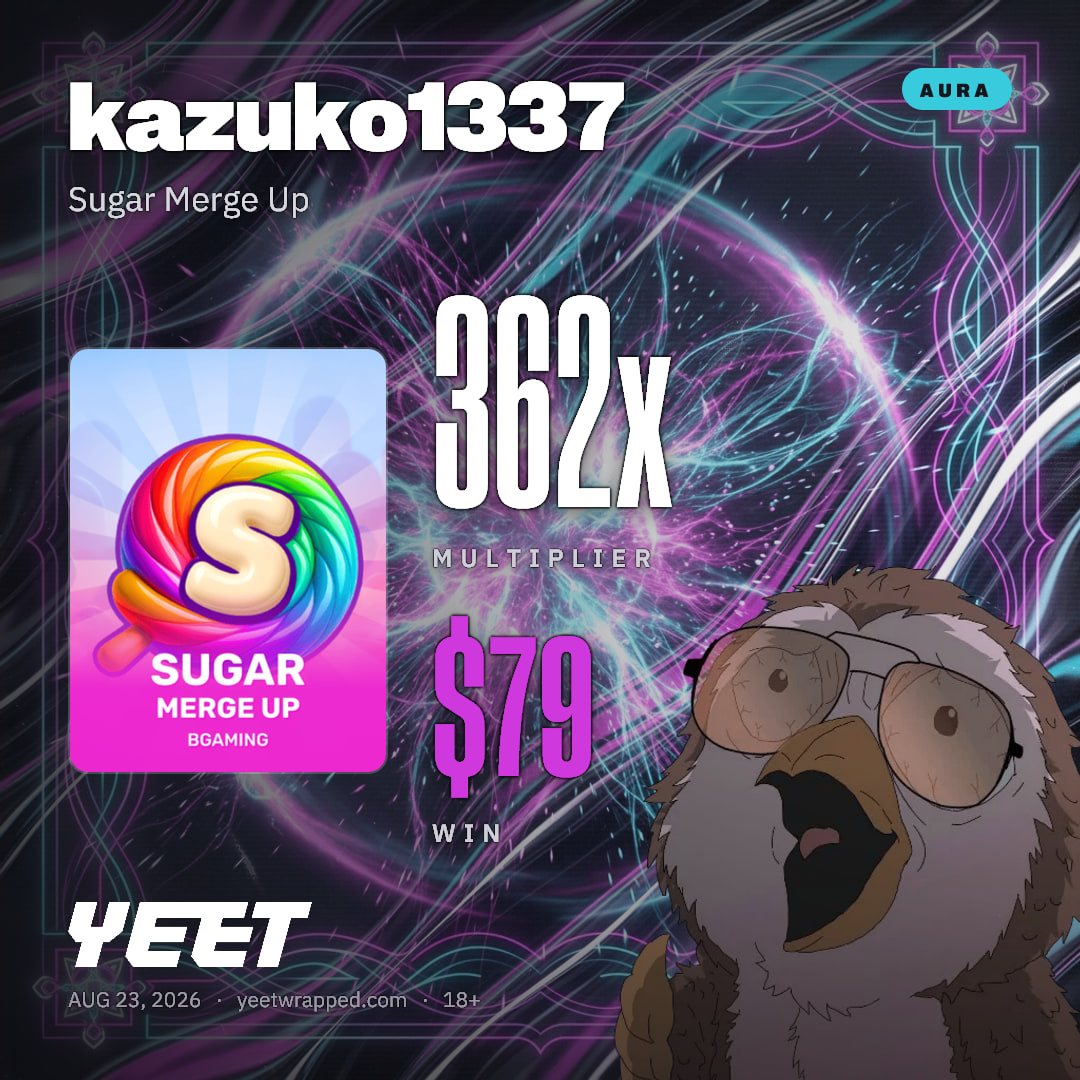 kazuko1337 hit 362x on Sugar Merge Up