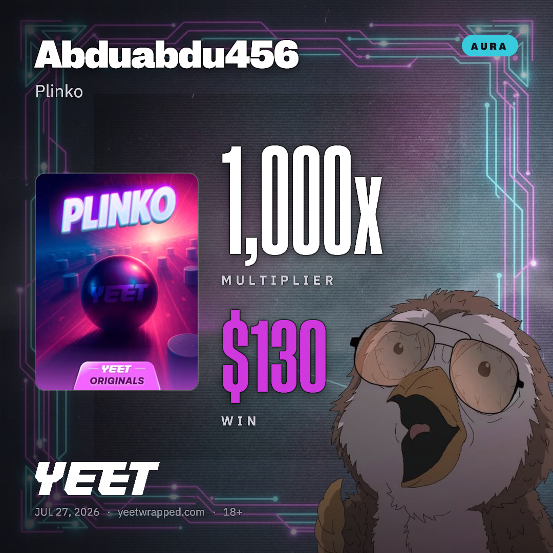 Abduabdu456 hit 1,000x on Plinko