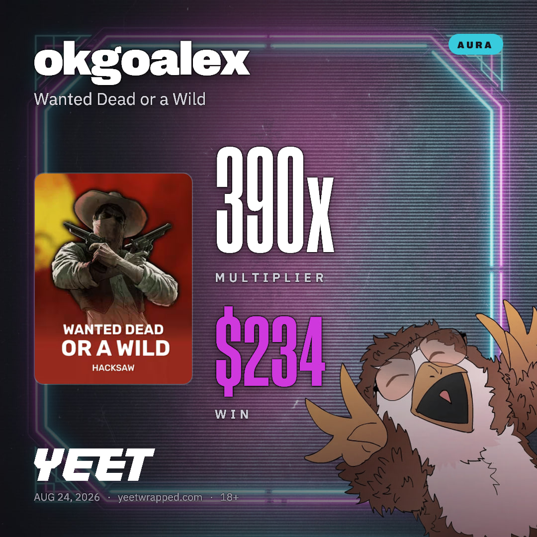 okgoalex hit 390x on Wanted Dead or a Wild