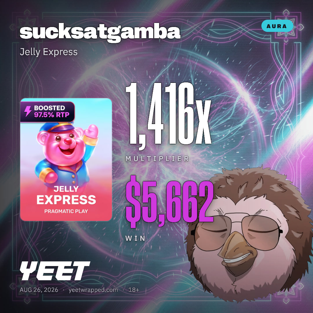 sucksatgamba hit 1,416x on Jelly Express