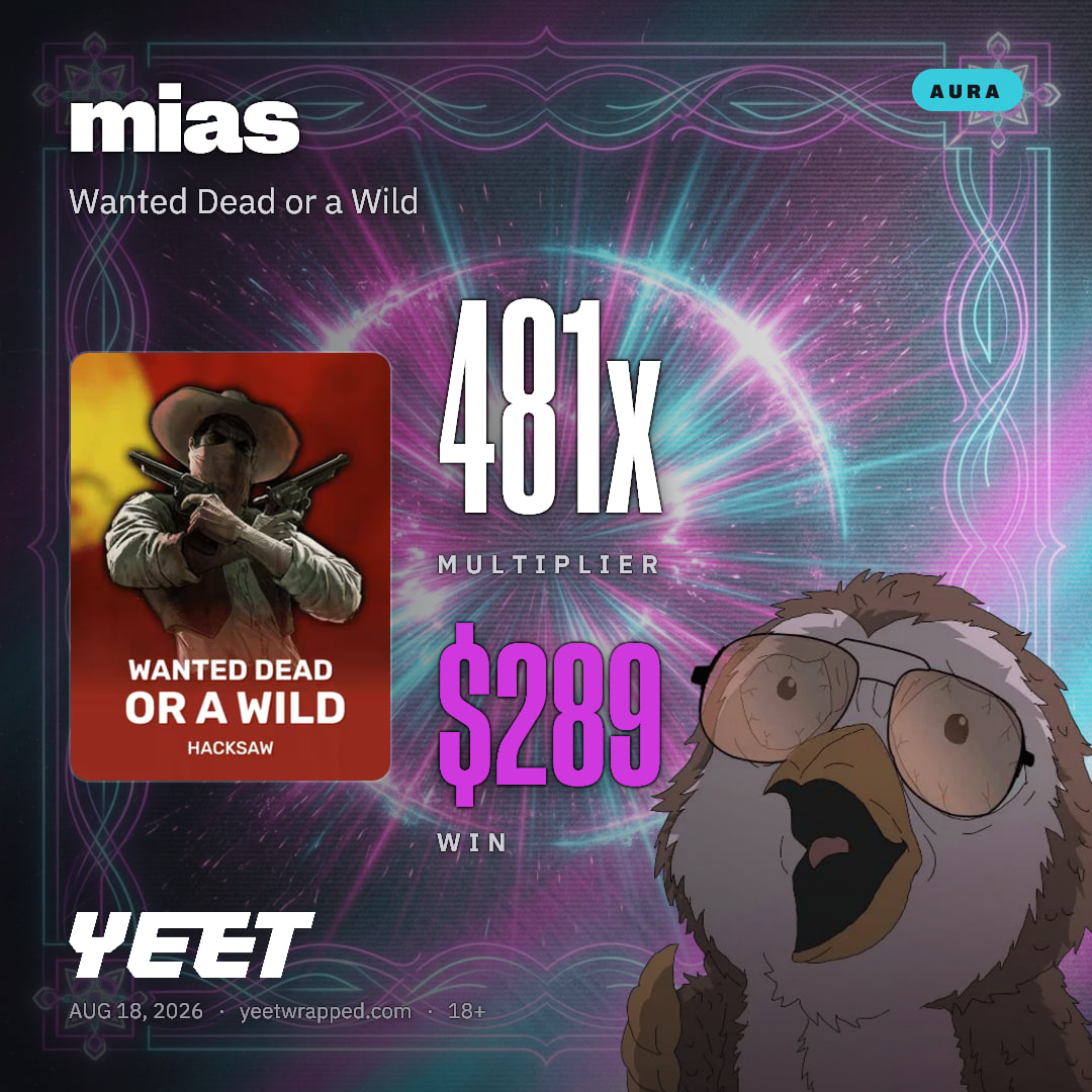 mias hit 481.2x on Wanted Dead or a Wild