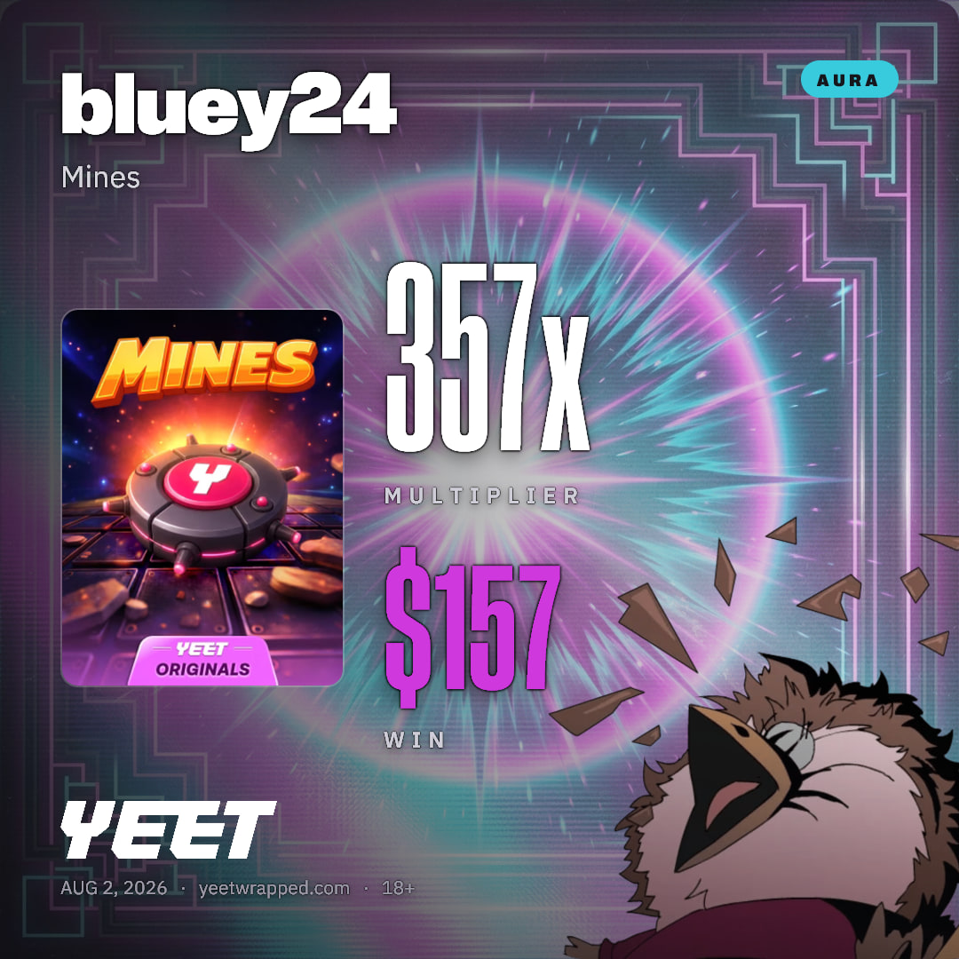 bluey24 hit 356.6x on Mines