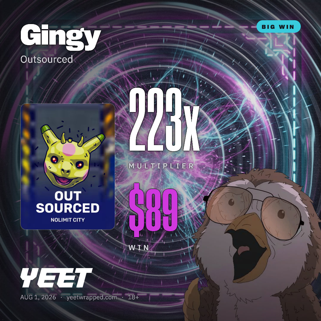 Gingy hit 223.2x on Outsourced