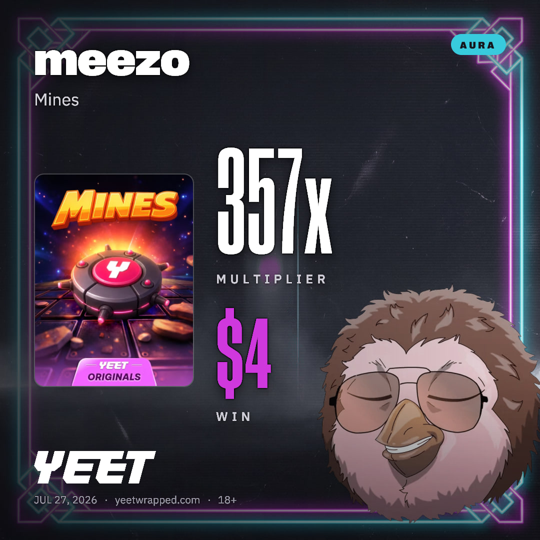 meezo hit 356.6x on Mines
