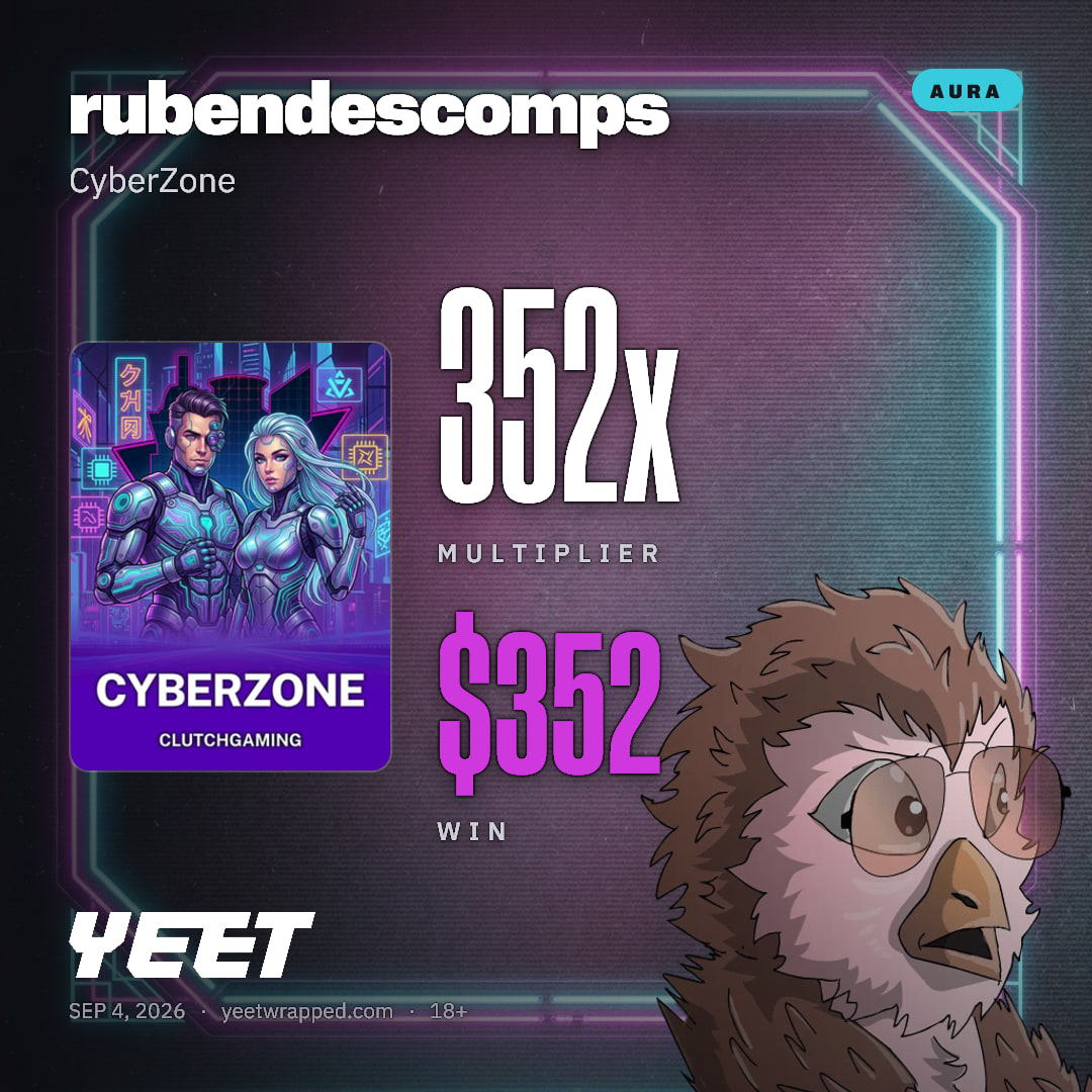 rubendescomps hit 352.1x on CyberZone