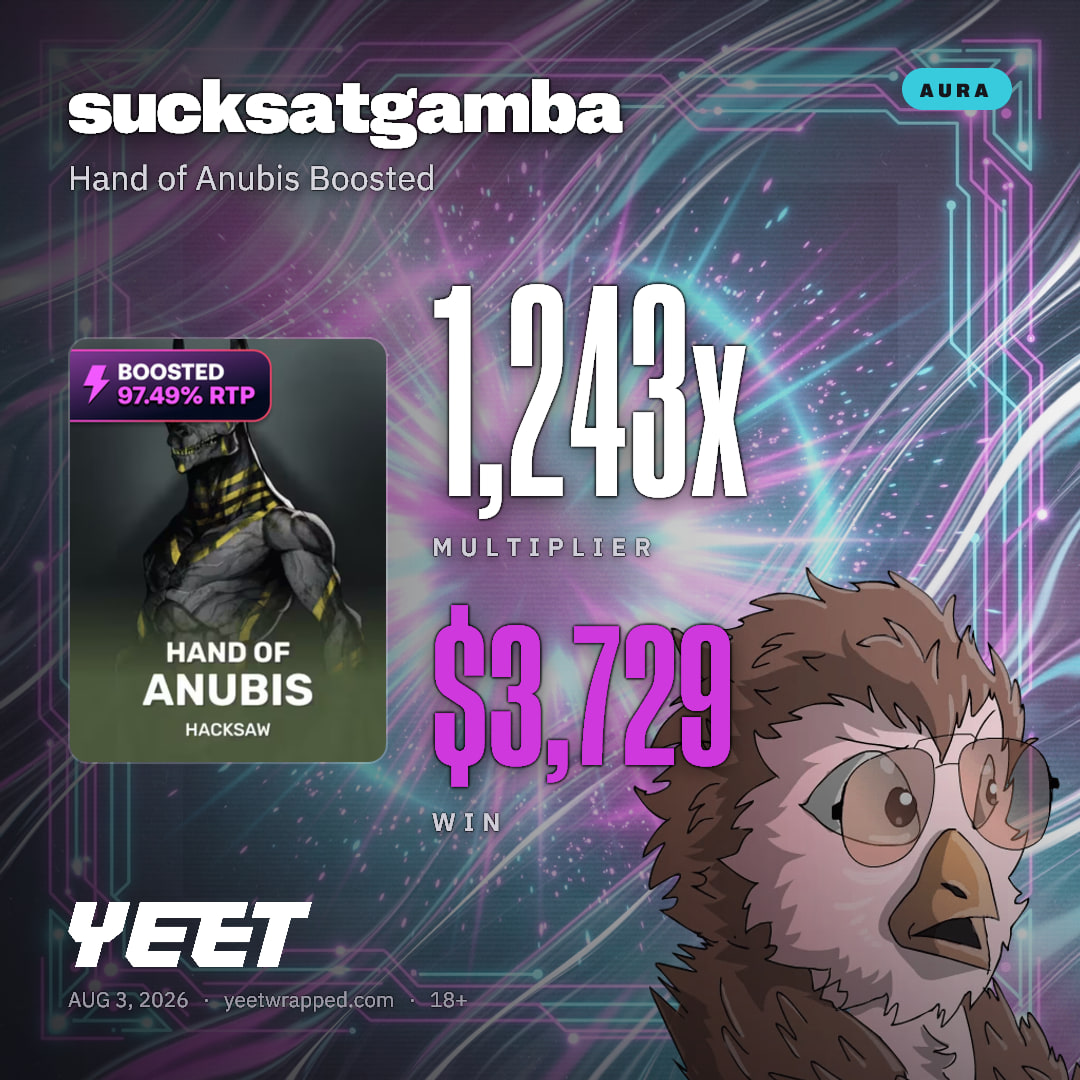 sucksatgamba hit 1,243x on Hand of Anubis Boosted