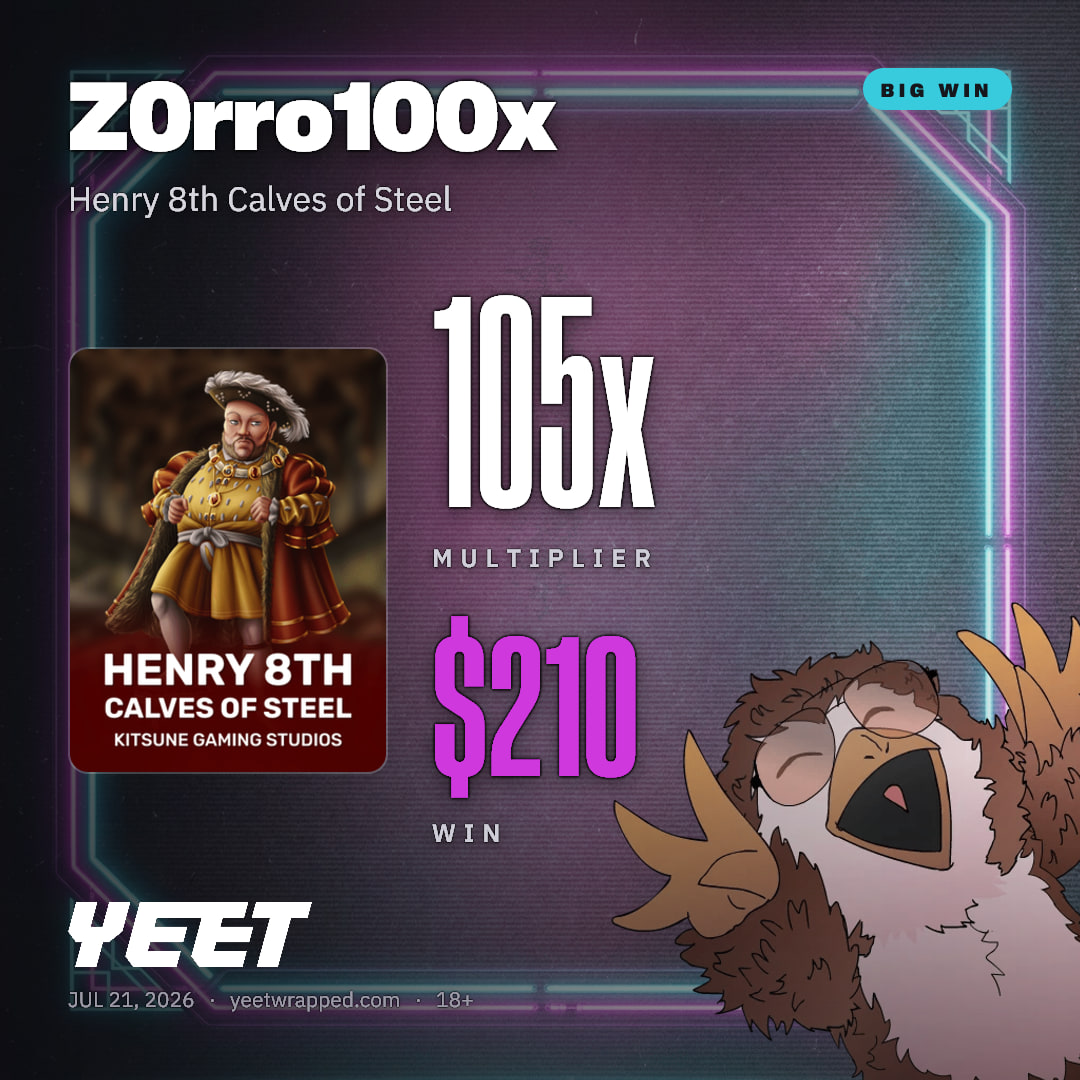Z0rro100x hit 105.1x on Henry 8th Calves of Steel