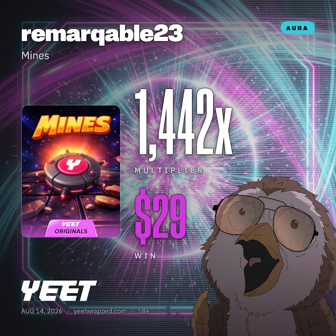 remarqable23 hit 1,442x on Mines