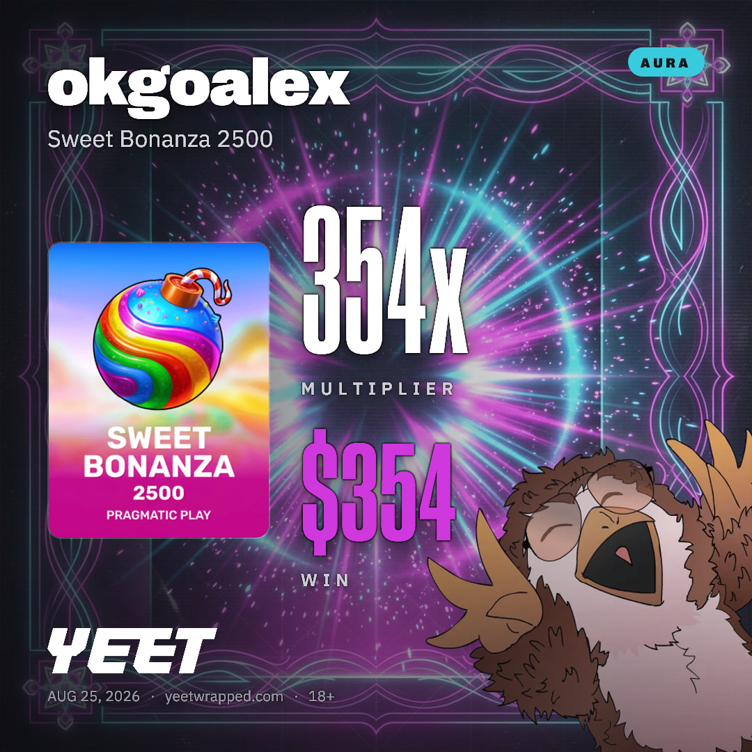 okgoalex hit 353.9x on Sweet Bonanza 2500
