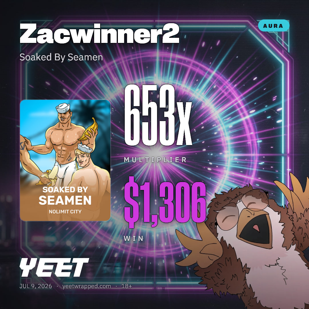Zacwinner2 hit 652.8x on Soaked By Seamen
