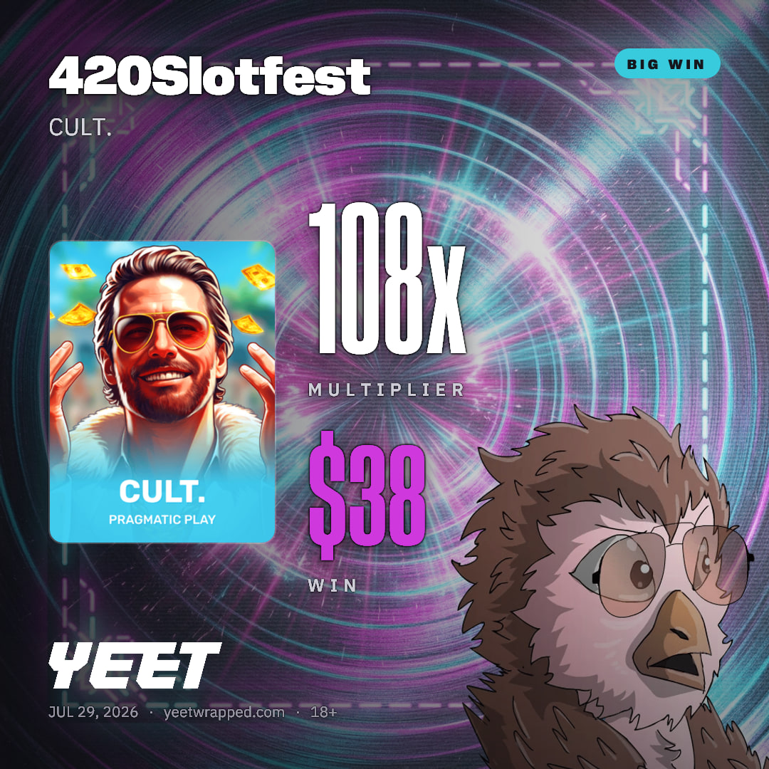420Slotfest hit 108.3x on CULT.