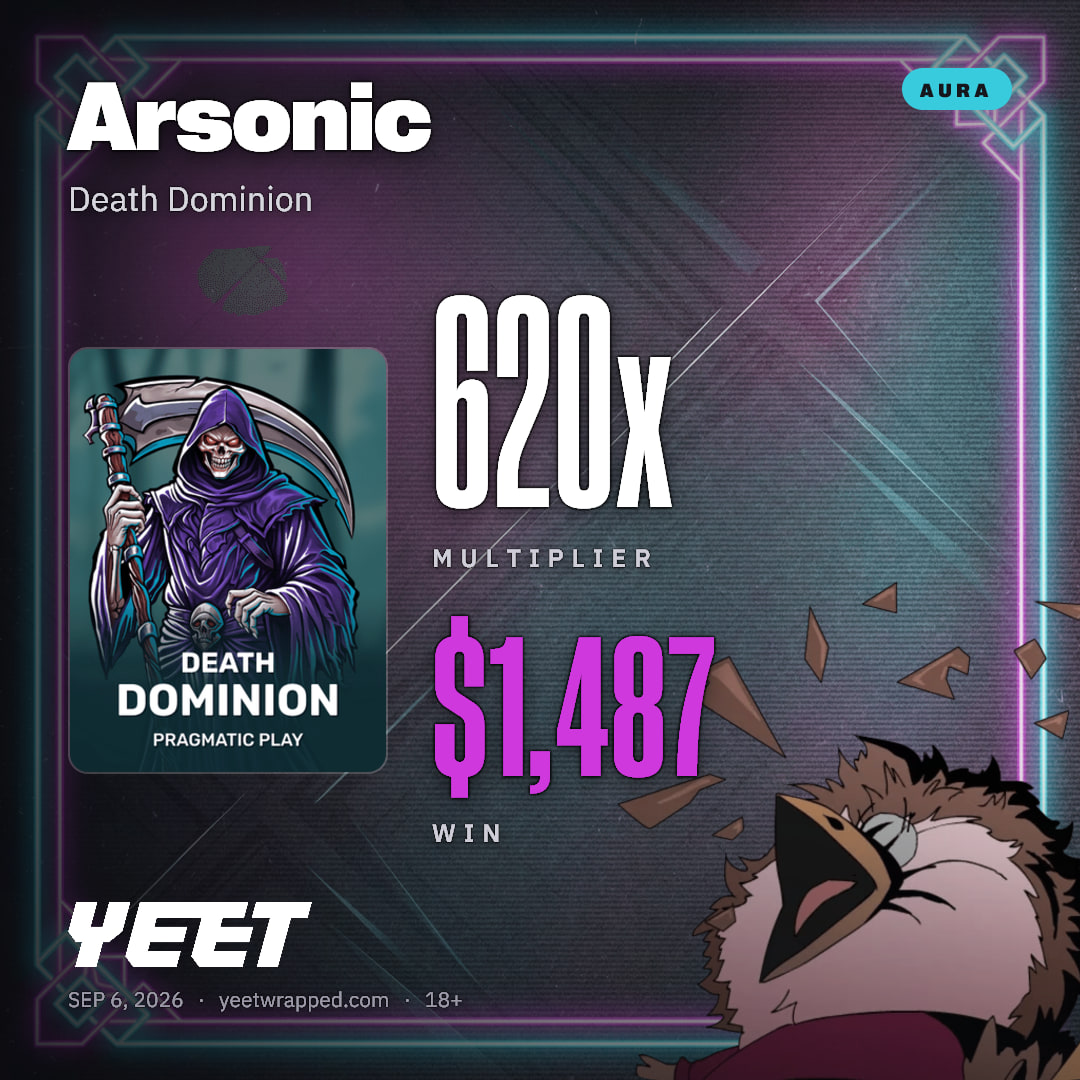 Arsonic hit 619.6x on Death Dominion