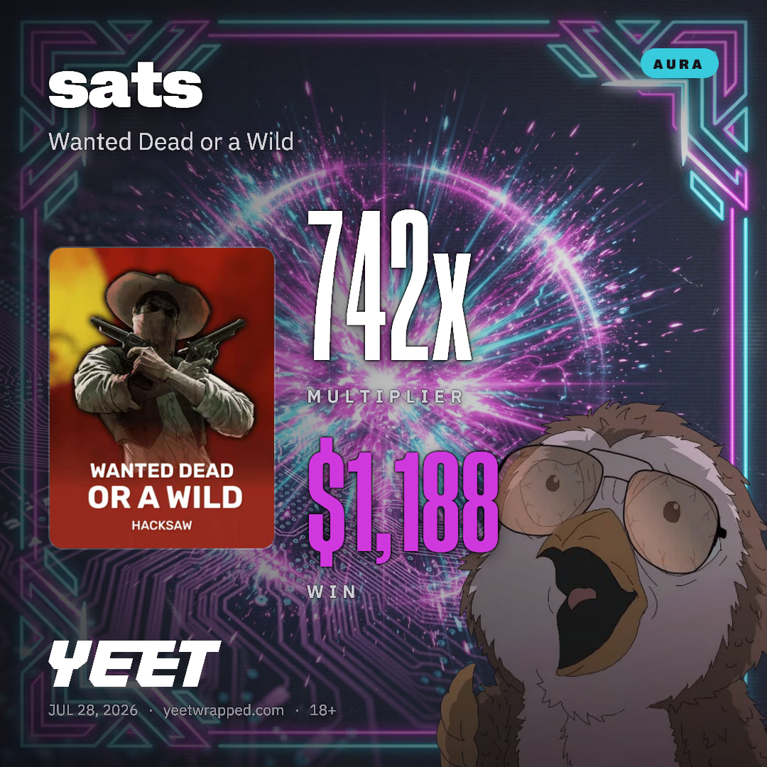 sats hit 742.4x on Wanted Dead or a Wild