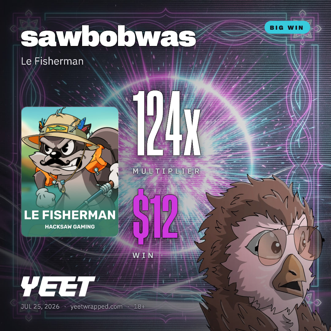 sawbobwas hit 123.6x on Le Fisherman